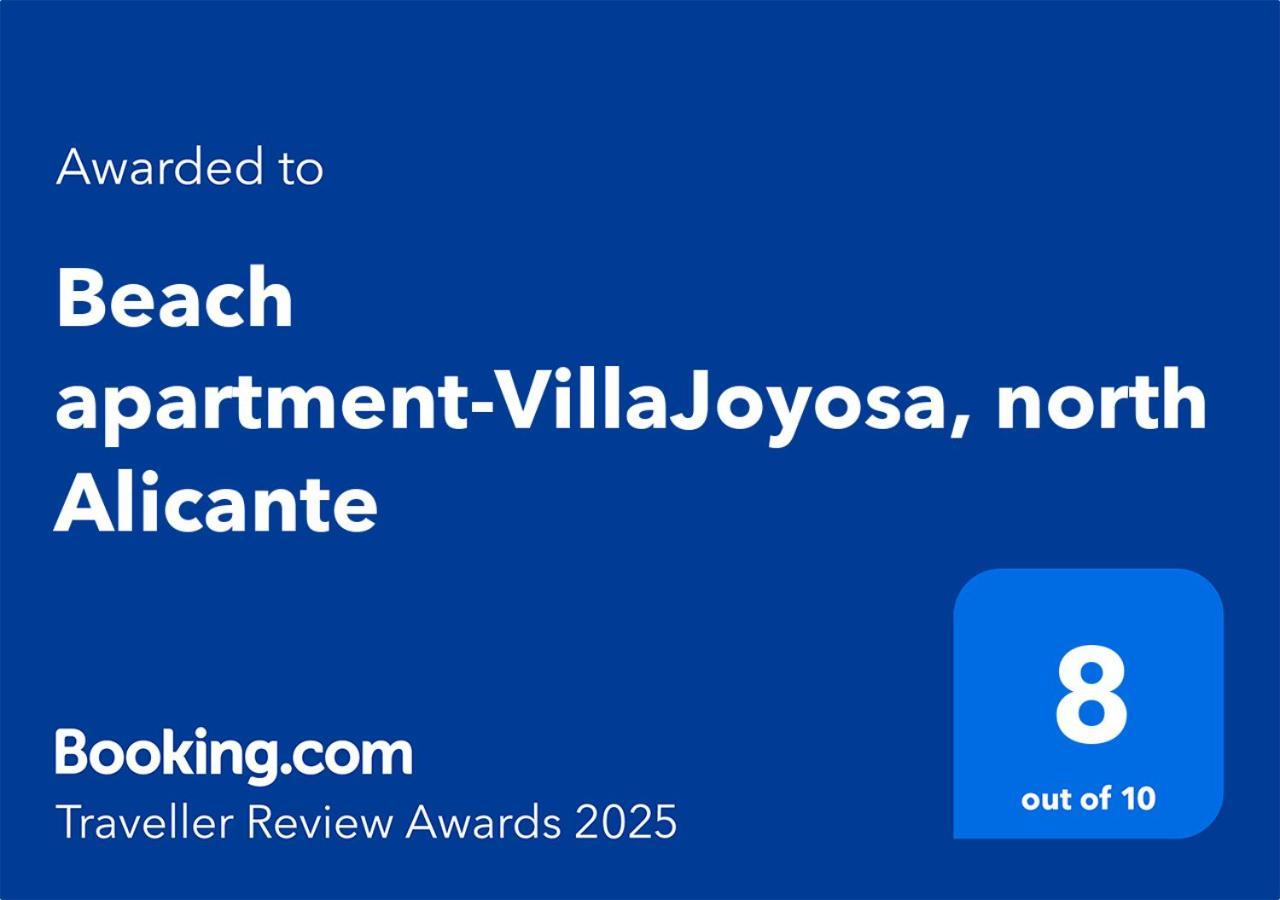 Beach Apartment-Villajoyosa, North Alicante Εξωτερικό φωτογραφία